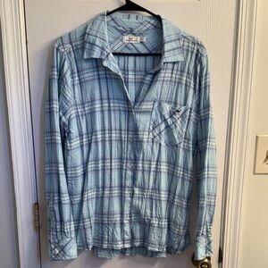 Women’s Vineyard Vines Blue Plaid Shirt
